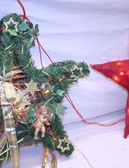 Weihnachts Dekoration beleuchteter Stern Fensterhänger Weihnachten Adventszeit - Hennef (Sieg) Zentrum