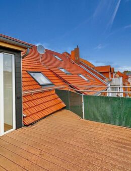 Sanierte 4-Raum-Maisonettewohnung mit Dachterrasse - Erfurt