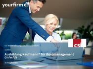 Ausbildung Kaufmann* für Büromanagement (m/w/d) - München