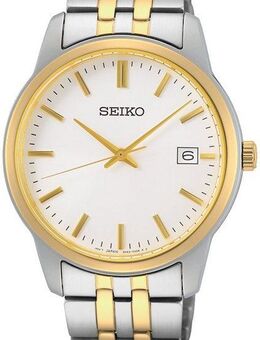 Seiko Quarzuhr SUR402P1, Armbanduhr, Herrenuhr, Damenuhr, Datum, Edelstahlarmband