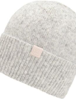 chillouts Strickmütze Riana Hat mit dezentem Markenlogo und breitem Umschlag
