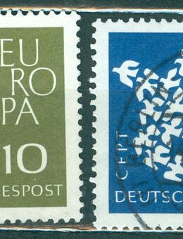 Bund gestempelt Nr. 367+ 368 - Porta Westfalica Zentrum