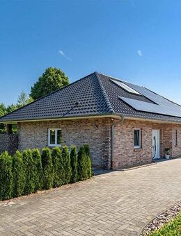 Wohnen auf einer Ebene – energieeffizienter Bungalow (A+) auf 1.000 m² Eigentumsgrundstück - Ostrhauderfehn
