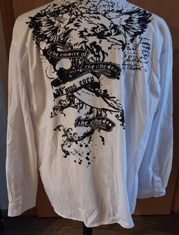 Infinity Lang Arm Hemd in Gr. XXL weiß / schwarz ( Neuwertig ) - Verden (Aller)