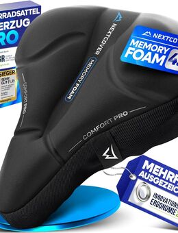 Nextcover Fahrradsattel Überzug CoverPro Memory-Foam Sattelbezug - Birkenfeld (Baden-Württemberg)