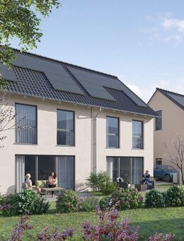 Hanau: Neubau Doppelhaushälfte in gefragter Wohnlage | KFW 40 - Hanau (Brüder-Grimm-Stadt) Innenstadt