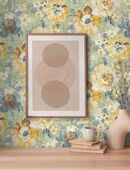 A.S. Création Vliestapete Aquarell Dreams Blumen-Tapete Mustertapete Aquarellfarben Blumen, glatt, matt, (1 St), Vliestapete Landhaus für Schlafzimmer Küche Wohnzimmer Blumen Design in 00000