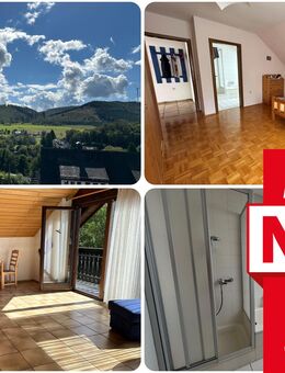 Dachgeschosswohnung mit wunderbarem Weitblick - Bad Laasphe