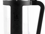 BIALETTI Kaffeebereiter, 1l Kaffeekanne, hitzebeständiges Borosilikatglas