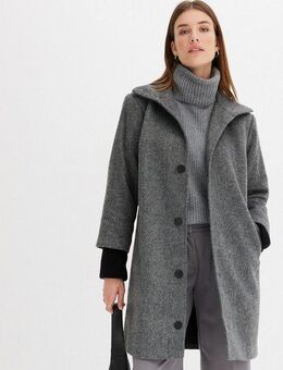 bonprix Kurzmantel Kurzmantel in Wolloptik