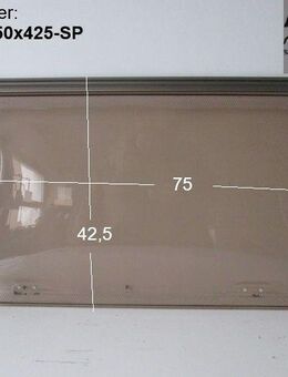 Original Wohnwagenfenster ca 75 x 42,5 KLEIN M D2275 (Lagerware -> Neue Ware mit Lagerspuren) ca BJ 1990-2000 - Sonderpreis Lagerspuren - Schotten Zentrum