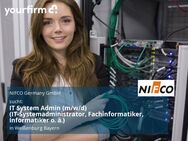 IT System Admin (m/w/d) (IT-Systemadministrator, Fachinformatiker, Informatiker o. ä.) - Weißenburg (Bayern)