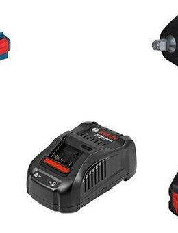 Bosch Professional Akku-Drehschlagschrauber GDS 18V-1000 Professional, 1750 U/min, 1000 Nm, (Set), mit L-BOXX, 2x18V/5,5 Ah Akku und Ladegerät