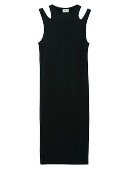 s.Oliver Junior Midikleid ärmellos, Ripp-Optik