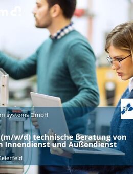 Ingenieur (m/w/d) technische Beratung von Kunden im Innendienst und Außendienst - Grünhain-Beierfeld