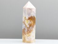 Mineralien Edelstein – 1x tolle Blumen Achat SPITZE in A-Qualität 90mm ( SPZ-80 ) - Colditz