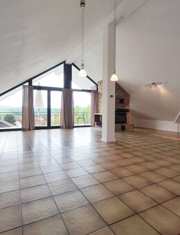 Modernes Wohnen in Wolfenhausen - stilvolle 3-Zimmer-Wohnung mit Balkon, Kamin & Einbauküche! - Weilmünster