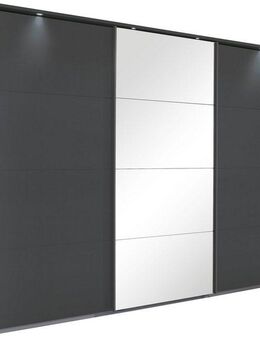rauch Schwebetürenschrank Kleiderschrank Schrank Garderobe Schlafzimmerschrank TUBONA mit umfangreicher Innenausstattung und Passepartout MADE IN GERMANY