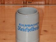 Kulmbacher Reichelbräu Bierkrug 0,5 l Masskrug Steinzeug Steingut Keramik neuwertig - Borken
