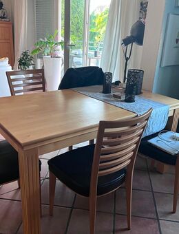 Esstisch Massiv Holz & 4 Stühle von Wöstmann - Duisburg