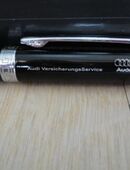 Kugelschreiber Audi Zeichen Logo Carbon schwarz, neuwertig in 50858