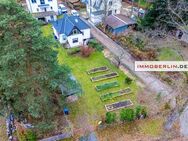 IMMOBERLIN.DE - Kleines Haus auf großem Grundstück in vorzüglicher Wohnlage - Falkensee