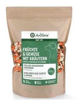 AniForte BARF-Line Früchte & Gemüse mit Kräutern - 1 kg