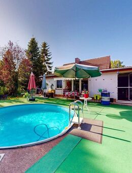 Familienfreundlich wohnen: 4-Zimmer-Haus mit sonniger Terrasse & Gartenidylle - Petershagen (Eggersdorf)