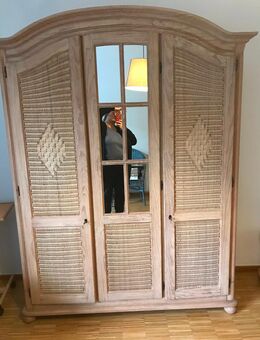 Schrank, Bett elektrisch verstellbar, Pinie, Vollholz - Fritzlar