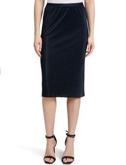 Betty&Co Midirock Betty & Co Midirock mit Plissee Plissee