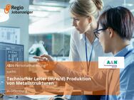 Technischer Leiter (m/w/d) Produktion von Metallstrukturen - Offenburg