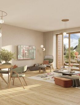 Stilvolle, sonnige 3-Zimmer mit Loggia und privater Terrasse - Ende 2025 einziehen - München