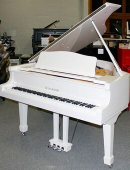 Flügel Weinberg G-152, weiss poliert, NEU, 5 Jahre Garantie - Egestorf