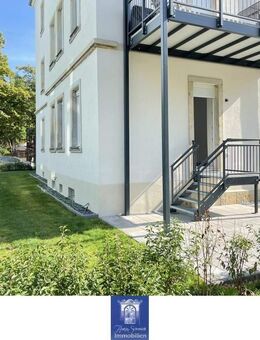 Traumhafte Terrassenwohnung mit Gartenanteil, gehobener Ausstattung und EBK! - Dresden
