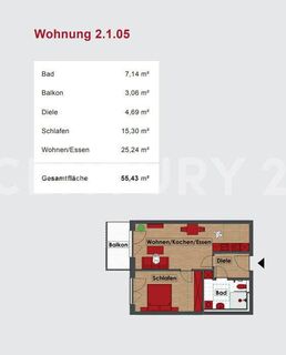 "Villa Christopherus" Betreutes Wohnen 2-Zimmer-Wohnung