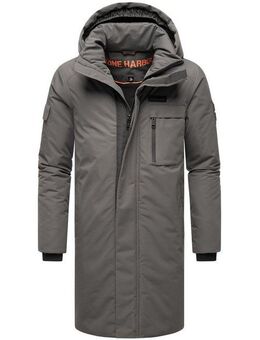 Stone Harbour Regenmantel Xandroo XX Langer Herren Wintermantel mit Kapuze