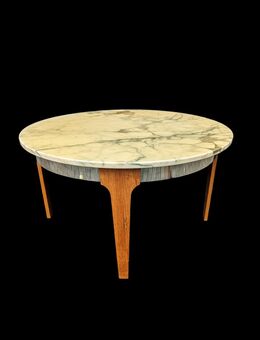 Couchtisch Teak Marmor 60er 70er ✨ Vintage ✨ MidCentury modern - Ginsheim-Gustavsburg