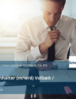 Bilanzbuchhalter (m/w/d) Vollzeit / Teilzeit - Obertrubach