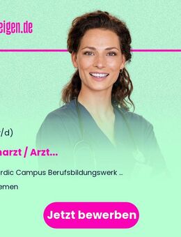 Facharzt / Arzt (m/w/d) - Bremen