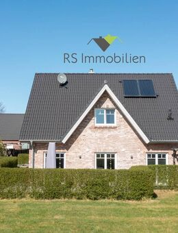 Zeitgemäßes Wohnen in Küstennähe - neuwertiges Haus mit Garten in Dornum - Dornum
