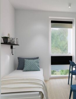 Modern möbliertes Studentenapartment im Quartillion - zentral im Rheingauviertel - Wiesbaden