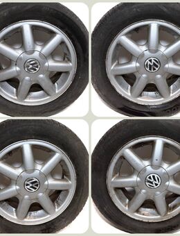 VW Golf 3 III Original Alu-Felgen Reifen 185/60 R14 LK 4x100 ET45 - Nottuln