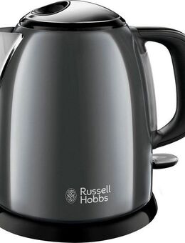 RUSSELL HOBBS Wasserkocher Colours plus grau 24993-70, 1 l, 2400 W