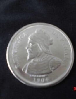 Fantasie Medaille Vasco Balboa Panama 1904 Fünf Mark Deutsches Kaiserreich 1903 - Bottrop