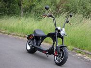 Elektro Scooter Coco Bike E-Chopper mit Straßenzulassung bis zu 48 km/h schnell – ca. 50 km Reichweite, 60V | 2000W | 20AH Akku -CP4 Plus - Köln