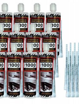 12x 410ml Injektionsmörtel Verbundmörtel Dübel Chemie Schwerlast Set - Wuppertal