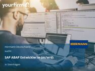 SAP ABAP Entwickler:in (m/w/d) - Steinhagen (Nordrhein-Westfalen)