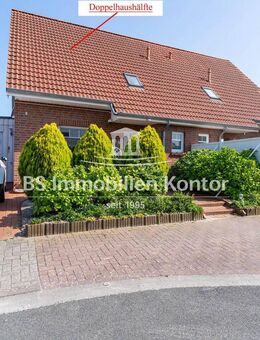 Borssum! Doppelhaushälfte mit Gartenanlage und Terrasse in ruhiger Wohnlage - Emden