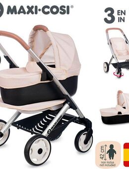 Smoby Kombi-Puppenwagen Maxi-Cosi Puppenwagen 3-in-1, Made in Europe