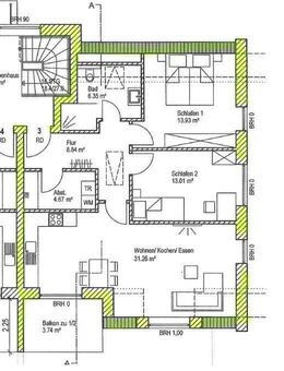 Charmante 3-Zimmer-Wohnung in Rehden mit Balkon, Besichtigungen ab KW38! - Rehden